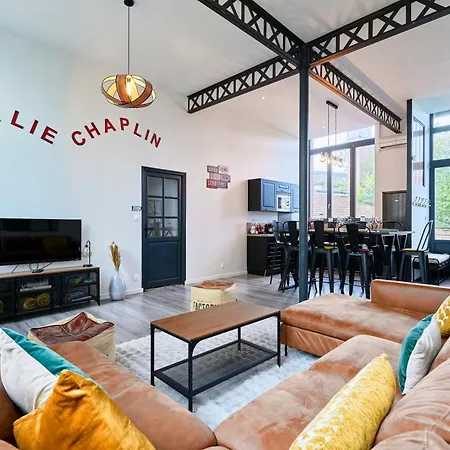 Le Charlie Chaplin - Loft D'exception, 8 Pers * Roubaix