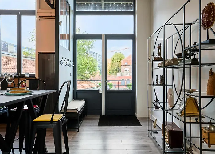 Le Charlie Chaplin - Loft D'exception, 8 Pers Lägenhet Roubaix