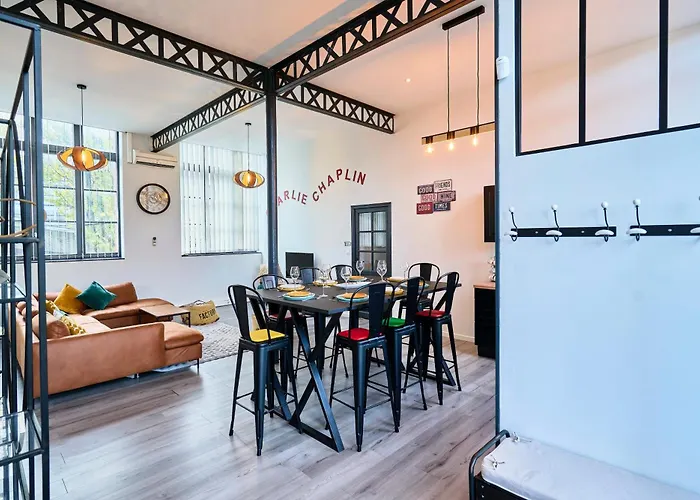 Le Charlie Chaplin - Loft D'exception, 8 Pers *