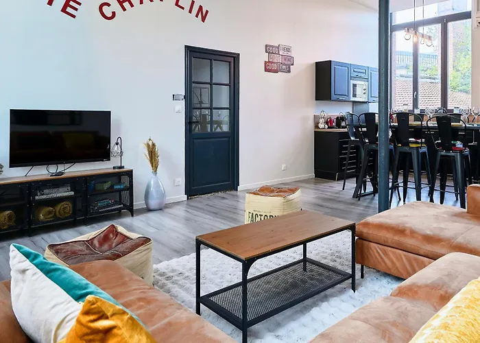 Le Charlie Chaplin - Loft D'exception, 8 Pers Lägenhet *