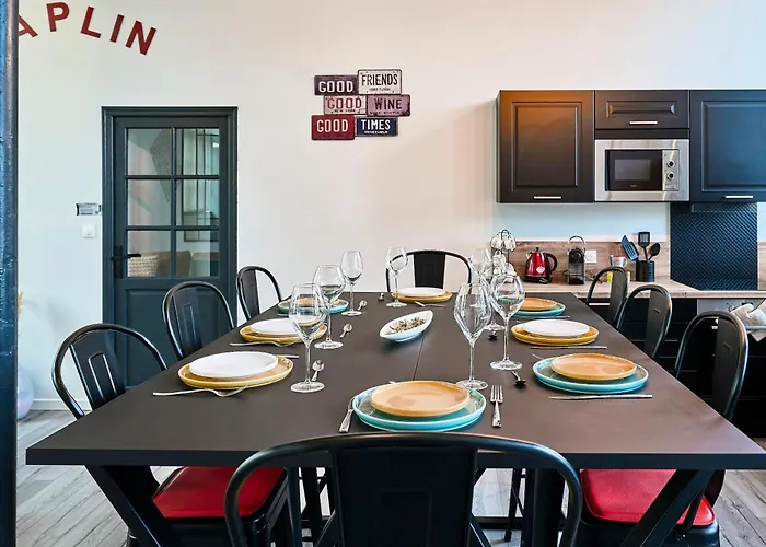 Le Charlie Chaplin - Loft D'exception, 8 Pers Lägenhet Roubaix