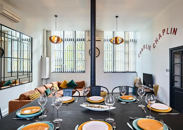 Le Charlie Chaplin - Loft D'exception, 8 Pers Roubaix